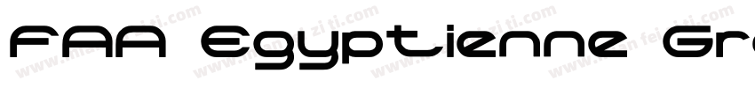 FAA Egyptienne Grass字体转换